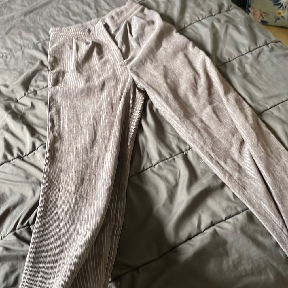 Aesthetic brown longline pants
